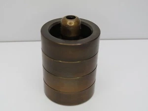 Vintage Fohl Candle Holder Metal MCM Spring Loaded Made in Germany - Bild 1 von 14