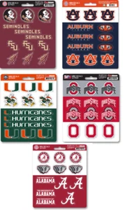 New NCAA PICK YOUR TEAMS Die-Cut Premium Vinyl Mini Decal / Sticker Pack - Picture 1 of 26