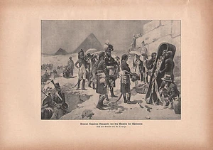 1903 Historical Deutsche Aufdruck ~ Allgemeine Napoleon The Mummies Pharaonen - Bild 1 von 1