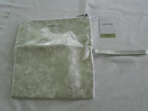 Calvin Klein Silver Clutch Bag Unused In Plastic Bag 10" X 10"  - Picture 1 of 3