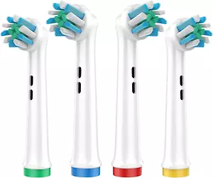 Ersatzkopfbürste für Oral B Floss Action White X-Filaments Zahnbürste, 4 Stück - Bild 1 von 8