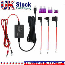 Universal Hard Wire Fuse Box Car Recorder Dash Cam Hard Wire Kit Mini USB UK