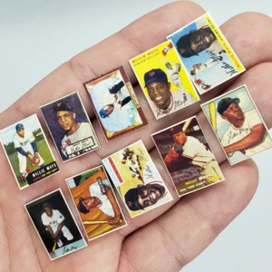 Willie Mays #24 Mini Custom Baseball Card Set Rookie HOF New York Giants New! - Picture 1 of 9