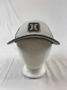 Youth Boys Hurley Baseball Cap Fitted Hat Gray Flex Fit Yupoong Casual Wear - Picture 1 of 10