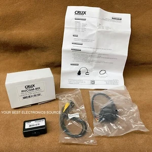 NEW CRUX RVCGM-80i Rear-View Interface for Select Chevy & GM Cars 2014+ w/MyLink - Picture 1 of 6