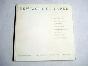 New Work on Paper I Museum of Modern Art 1981 John Elderfield - Bild 1 von 5