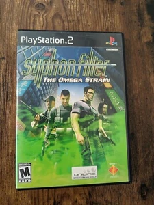 PlayStation 2 PS2 Juego Syphon Filter The Omega Strain - ¡con Manual y Probado!! - Imagen 1 de 5