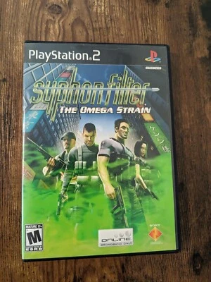 PlayStation 2 PS2 Game Syphon Filter The Omega Strain - with Manual & Tested!! - Image 1 of 4