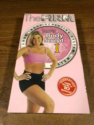 The Firm Lower Body Sculpt 1 VHS VCR Video Tape Used  - Image 1 of 4