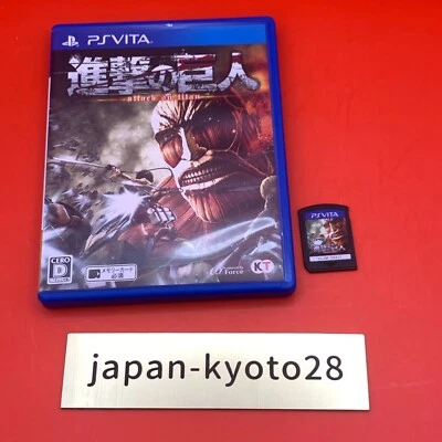 Attack on Titan Shingeki no Kyozjin PS Vita Koei Tecmo Sony PlayStation Vita Jp - Image 1 of 4