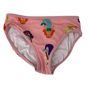Hanna Andersson Swimsuit Bottom Mermaid Pink Girls Size 8 Bikini Bottom Swimwear - Picture 1 of 5