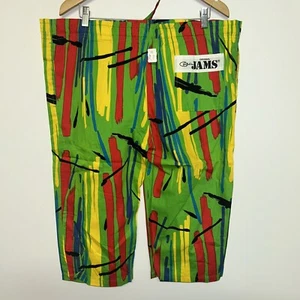 Vintage 1980’s Original Jams Unisex Shorts, Deadstock NWT, Size Medium - Picture 1 of 2