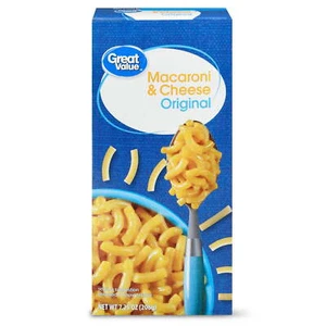 (12 pack) Great Value Original Macaroni & Cheese, 7.25 oz Shelf Stable - Picture 1 of 7