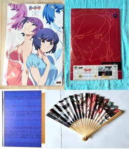 Monogatari series Ghostory A3 Poster & A4 Picture Set Fan NoteBook JP 4 piece - Picture 1 of 12