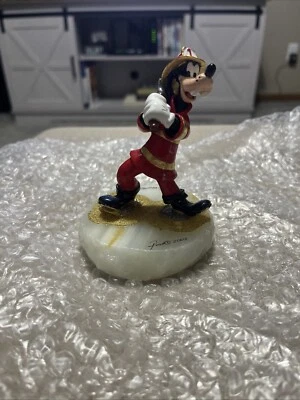 Estatuilla de bombero Goofy Disney firmada y numerada edición limitada Ron Lee #56 Foto 1 de 4