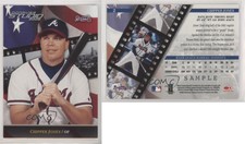 2002 Donruss Studio Sample Chipper Jones #2 HOF
