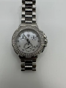 TAG Heuer Formula 1 White Mother of Pearl Women's Watch - CAC1310.BA0852 - Picture 1 of 4