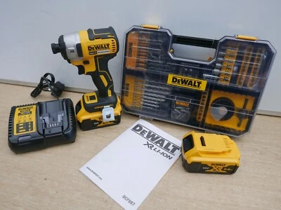 DeWALT DCF887P2 18v xr impact driver  2 x 5 ah li-ion  TSTAK + DT71569 multi set - Image 1 of 3