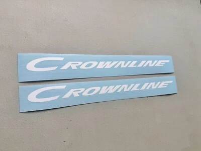 Crowline Boats Decals SET OF 2 Vinyl Decal Stickers - Image 1 of 4