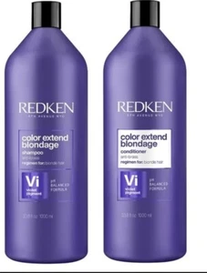 Redken Colour Extend Blondage Shampoo & Conditioner 1L Duo toning & Strengthenin - Picture 1 of 1