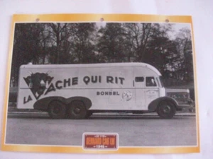 CARTE FICHE CAMION AGE D'OR BERNARD CA6 LW 1945 - Picture 1 of 1