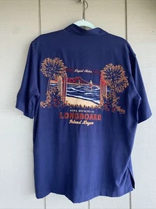 NWT Tori Richard Kona Brewing Co Longboard Lager Button Down Shirt S - Picture 1 of 8