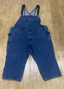 Men's Blue Denim Overalls - Picture 1 of 16