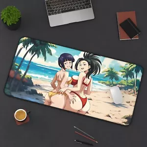 Waifu Momo Kyoka My Hero Academia Gaming Schreibtisch Matte Tastatur Schreibtisch Mauspad Geek - Bild 1 von 16