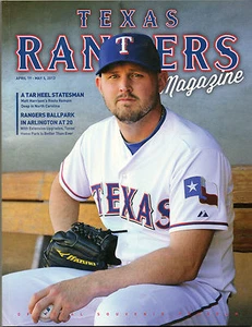 2013 Texas Rangers Program Matt Harrison Volume 42 No. 2 - Picture 1 of 1