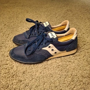 Saucony Zapatos Mujer Talla 10 Bullet Tenis para Correr Azul Gamuza Con Cordones 1943-33 - Imagen 1 de 13