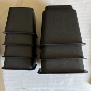 Home It Adjustable Bed Risers - Elevation in 3.75 x4, 5.75x3 Inch NEW open box - Picture 1 of 10