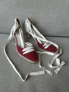 Tacones Manolo Blahnik x Castaner talla 40 - Imagen 1 de 6