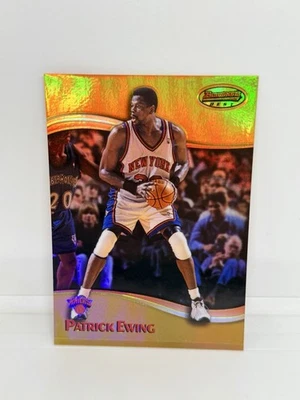 1998-99 Bowman's Best PATRICK EWING Refractor /400 New York Knicks #54 - Image 1 of 2
