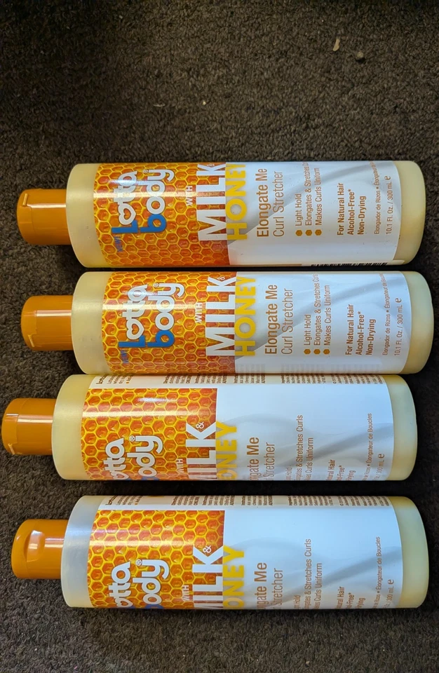 4*Lotta Body with Milk & Honey Elongate Me Curl Stretcher, 10.1 Fl. Oz. - Image 1 of 2