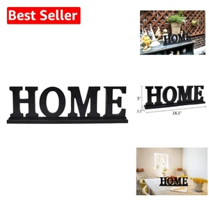 Personalized Family Sign Decor - Rustic Tabletop Letters for Heartfelt Homes - Picture 1 of 8