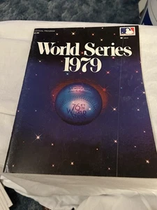 Vintage 1979 World Series MLB Baseball Souvenir Program Magazine - Bild 1 von 2