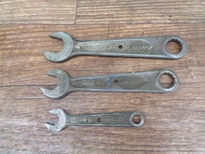 Vintage  INDESTRO Select Steel Combination Auto Wrench Lot - Picture 1 of 4