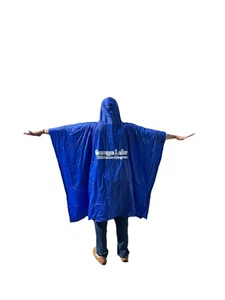 Vintage Geauga Lake Vergnügungspark OH Regenmantel Wasserfahrt Protektor Jacke 1 Gr. - Bild 1 von 6