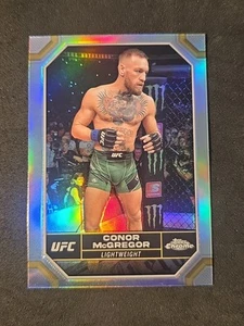 2024 Topps Chrome UFC CONNOR MCGREGOR Silver Refractor #49 - Picture 1 of 2