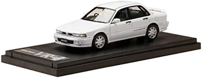 MARK43 1/43 Mitsubishi Galant VR-4 E39A 1990 Sophia White Model Car HobbyJapan - Image 1 of 3
