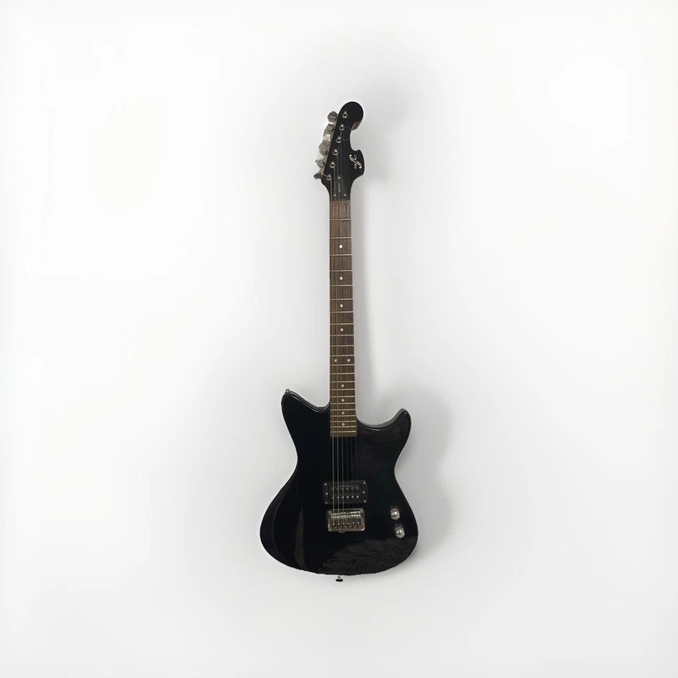 First Act ME431 6-String Electric Guitar Gloss Black Finish - Image 1 of 4