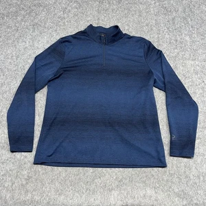 Oakley Pullover Herren XL Blau Hydrolix Quarter Zip Langarm Performance Golf - Bild 1 von 13
