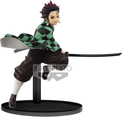 BOX ROTTO DEMON SLAYER Fig.15cm  VER. 1 TANJIRO KAMADO VIBRATION STARS BANPRESTO - Immagine 1 di 3