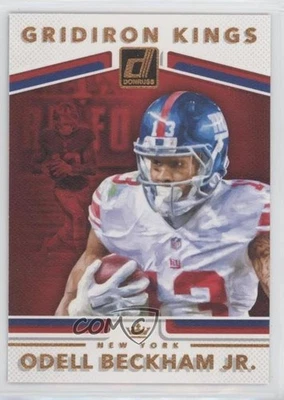 2017 Panini Donruss Gridiron Kings Odell Beckham Jr #8 - Image 1 of 2