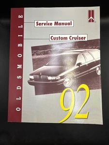 1992 Oldsmobile Custom Cruiser Factory Service Manual Original Shop Repair Book - Picture 1 of 6