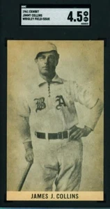 1961 Wrigley Field Exhibits JAMES "JIMMY" COLLINS (HOF 1945) Boston -- SGC 4.5 - Picture 1 of 2