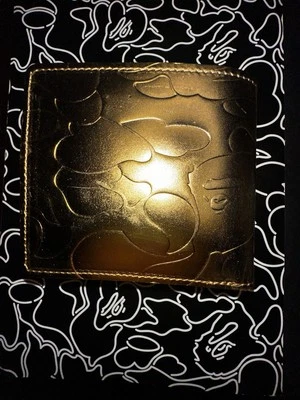 Bape Gold Wallet - Image 1 of 4