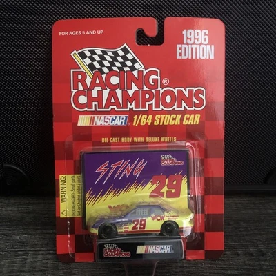 1996 Racing Champions NASCAR #29 Steve Grissom WCW STING  1:64 Diecast Car NIP - Image 1 of 2
