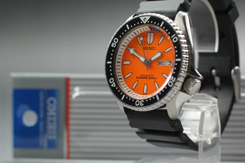 *Near MINT+++* SEIKO Diver 7S26-02K0 SKXA55 Orange Bullet Automatic Men's Watch - Image 1 of 4