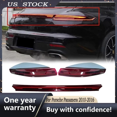 Luz de freno trasera LED estilo 971 actualización para Porsche Panamera 2010-2016 Foto 1 de 4